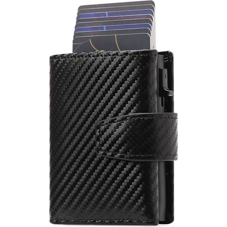 Kortholder med møntlomme | Beskyttende pung til mænd