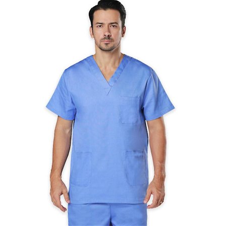 Skrubbkläder för män, medicinska kläder, set med topp och byxor