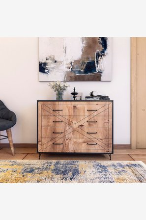 Hanah Home - Vaatesäilytyskaluste Comfort - Ruskea - Lipastot - - Homeroom