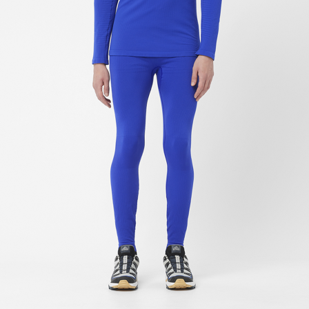 Salomon - Pantaloni baselayer Sntial Warm Tights M - Surf The Web