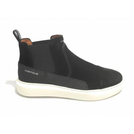 Ambitious Sneakers Sneakers U21am20 scamocata leather brief-on , Zwart , Heren , Maat: 43 EU