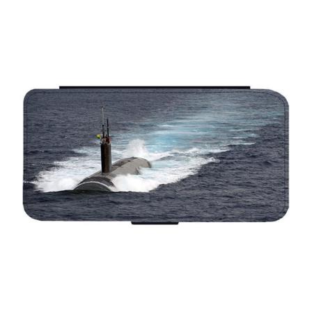 Örlogsfartyg Undervattensbåt Iphone 14 Pro Plånboksfodral Multifärg