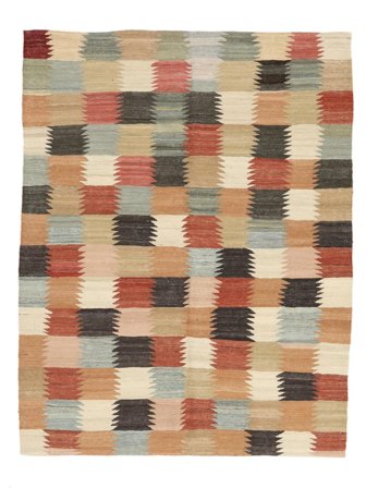 Petit Kilim Moderne Tapis 145X185 Laine