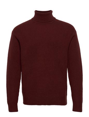 Logan Turtle Neck 14004 Knitwear Turtlenecks Röd Samsøe Samsøe