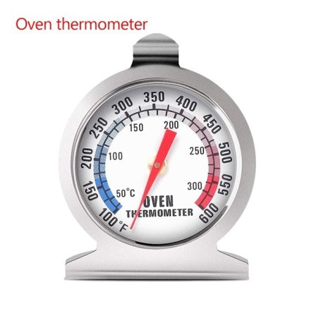 Best Nøyaktig Fryser/Oven Termometer Bbq Grill Temperatur Måler Rustfritt Stål Sikker Komfyr Termo målere