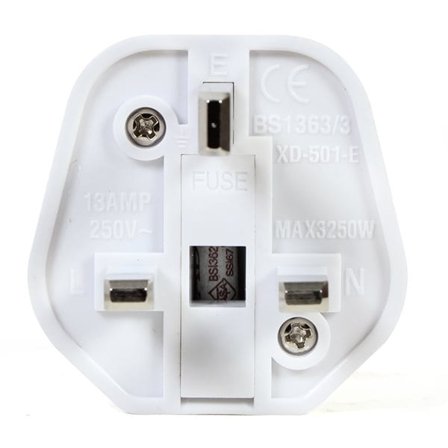 Reseadapter EU till UK 13A