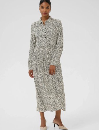 Kaffe Kamiriam Shirt Dress - Black - 38