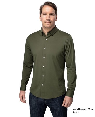 STOIX Marcus Slim Sky Blue Forest Green