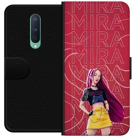 Yhteensopiva Lompakkokotelo OnePlus OnePlus 8 Kpop Demoninmetsästäjät Mira Punainen Voima Vahva Idoli Tyylikäs Roteva Energia