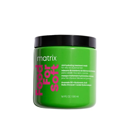 Matrix Food For Soft Rich Hydrating Treatment Mask 500 ml, Hår, Shampoo & Hårpleje, Hårkur