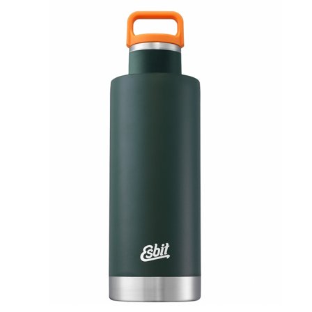 Esbit Sculptor Stainless Steel Insulated Bottle 1000ml flasks Green 1L
