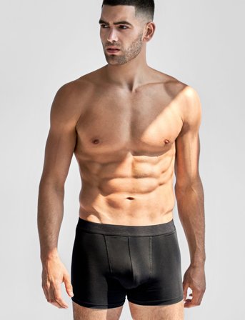 Bread & Boxers Boxer Brief Multipack - Black - M