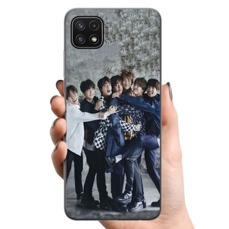 Yhteensopiva Puhelinkuori Samsung Samsung Galaxy A22 5G K-POP BTS