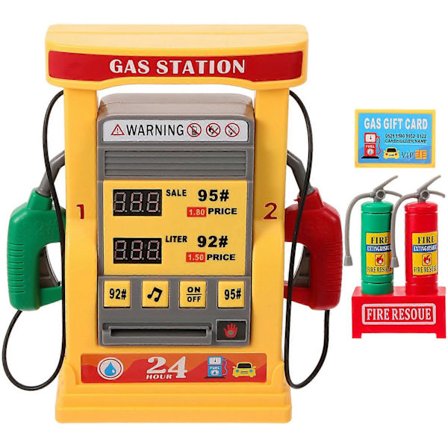 1 setti huoltoaseman simulaatiomalli Monitoiminen huoltoasemamallisarja opettavainen lelu [YATOY]