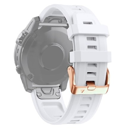 Kompatibel med Garmin Fenix u200bu200b6S 20mm Roséguld Spänne Silikon Armbandsur