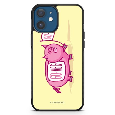 Bjornberry Hårdskal iPhone 12 - Rosa Gris