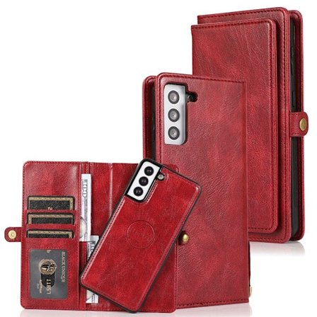 Samsung Galaxy S21 Plus - Stilsäkert 2-1 Plånboksfodral