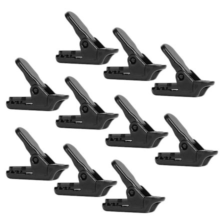 10 stk Campingtelt Klemmer Tarp Klips Plast Klips Haken Lerretet Stramme Verktøy Telt Tilbehør
