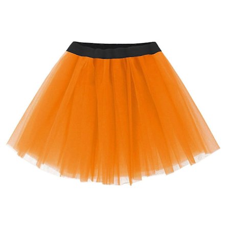 Dame Vintage Tyllskjørt Klassisk Voksen 3 Lag Tyll Elastisk Midje Tyllskjørt for Halloweenfest Festivalfeiring Hvit