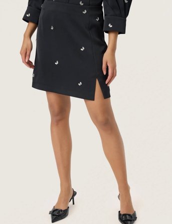 Soaked in Luxury Slselda Chiba Skirt - Black - L