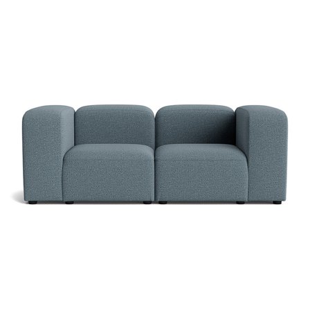Milo 2 personers sofa - Nordic Blå - 200x100x72 - Sofa, 2 personers sofa