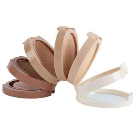 5 In 1 Face Pressed Powder Contour Shading Concealer Foundation Palett