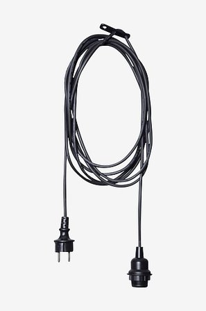 Jotex - Flex Out lampupphäng utomhus, 250 cm Svart - Köp Utebelysning hos Jotex