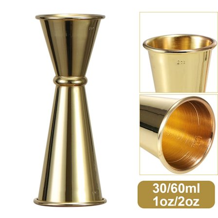 SUSHEN Ny Cocktail Shaker Barware Köksprylar Mått Jigger Cup Hem & Living Rostfritt stål Dual Shot Dricka Spirit Bar Tools