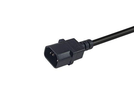 Equip Power Cable Black 1.8 M C14