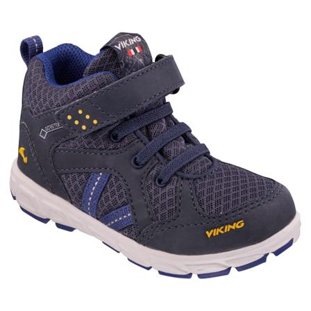Viking Footwear Kid's Alvdal Mid Reflex Gore-Tex Children everyday shoes Blue 21