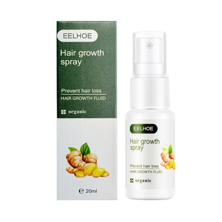 Ingefær Hårvækst Spray Anti Hårtab Æterisk Olie Hårgenvækst Spray