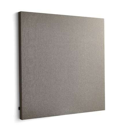 Acoustic panel POLY, square, 1180x1180x56 mm, wall mounted, brown