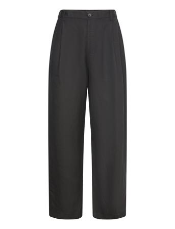 Trouser Ragna With Pleats Lindex Black