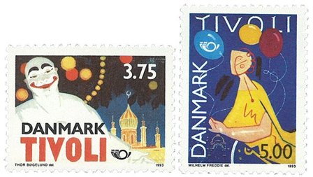 Danmark 1993 - AFA 1043-44 - Postfrisk