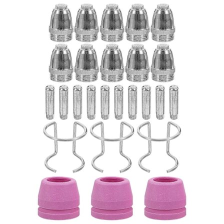 1 Sett Plasmaskjærer Forbruksmateriell Plasmaskin Tilbehør Elektroder Tipser Dyser