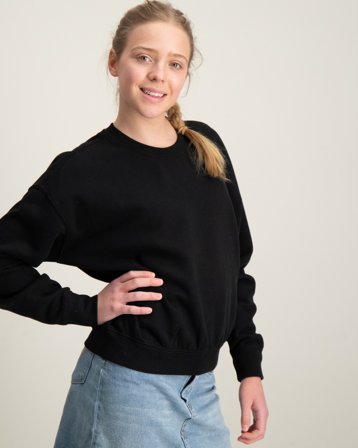 Polo Ralph Lauren Logo Fleece Sweatshirt Svart Genser Jente - Kids Brand Store