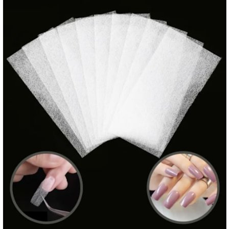 100st Fibernaglar för Nagel Förlängning, Silkesglasfiber Gel Kit Lösnaglar Manikyr Salongsverktyg Fo