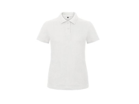 Pikétröja ID001 dam vit 2XL - Lyreco - Arbetskläder - Arbetströjor - Piké