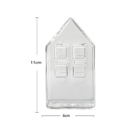 Kukkamaljakko talon lasimaljakko C C