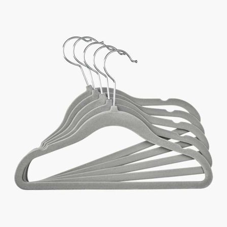 Biltema - Sklisikre Kleshengere for Barn i ABS-Plast - 5-pakning, 30cm Lengde og 21cm Høyde