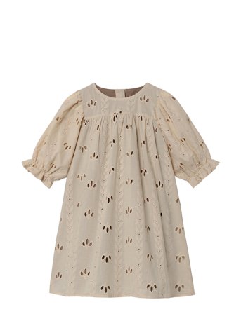 Fliink Camma 2-4 Sl Dress - Cream - 122
