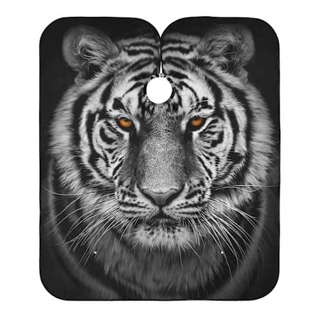 Barber Cape för Män och Kvinnor, Vattentätt Hårklippningsförkläde 140 x 165 cm, Skäggrakning Haklapp (FMY)