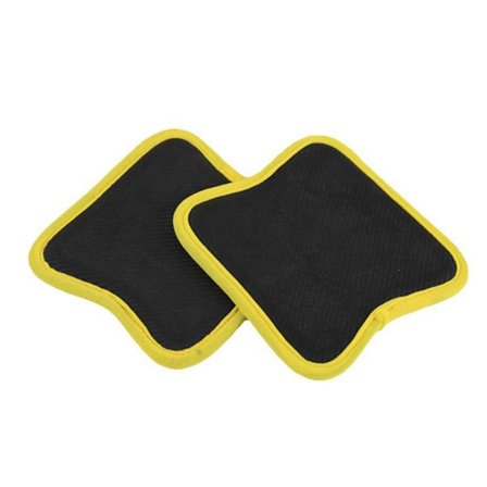 2st Hantlar Grips Pads Tyngdlyftsskyddsdynor GUL