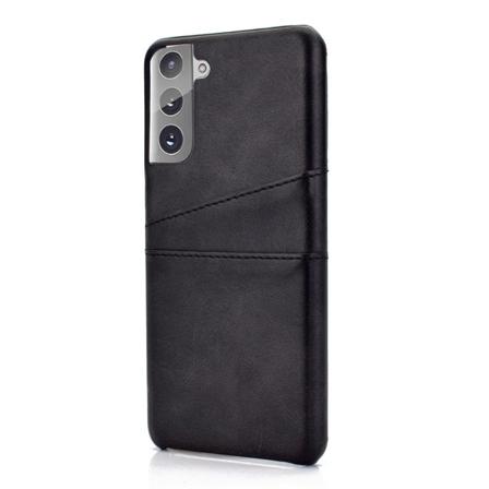 Effektivt deksel med kortrom - Samsung Galaxy S23 Plus Svart