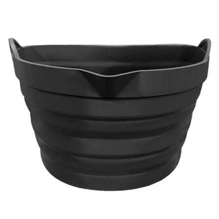 Återanvändbar silikoninsats för slowcooker, passar 6-8 liter, kökstillbehör, svart