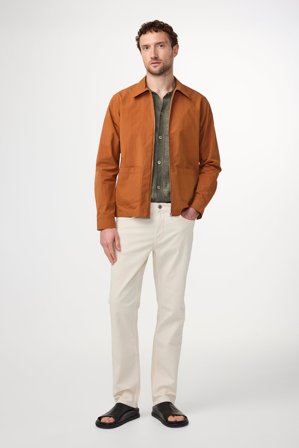 NN.07 Tony 1923 Trouser Male White Organic Cotton