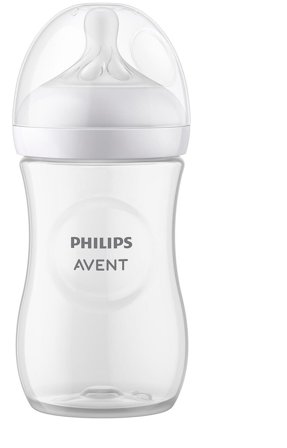 Philips Avent Natural Response 1 Flaske 120 ml Flow 3, 3-6 m, Børn & Forældre, Sutteflasker & Tilbehør, Sutteflasker