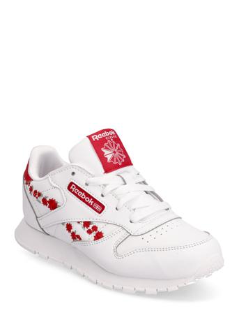 Cl Lthr Låga Sneakers Vit Reebok Classics
