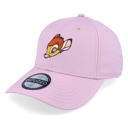 Difuzed - Pink adjustable Czapka Z Daszkiem - Disney Bambi Women's Pink Adjustable @ Hatstore