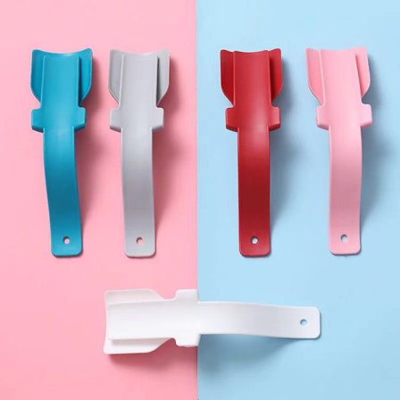 Doven sko hjælper, 5 stk unisex skohorn, doven skohorn, egnet